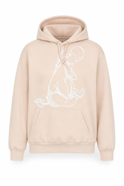 Disney Beige Hoodie for Women - XS, Pullover Style