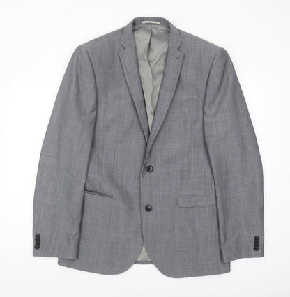Mens UK Size 40 NEXT Regular Grey Suit Jacket