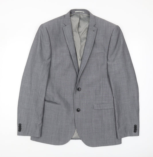 Mens UK Size 40 NEXT Regular Grey Suit Jacket