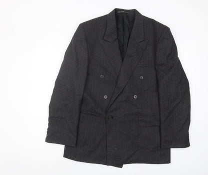 Mens UK Size 38 Burton Regular Black Suit Jacket