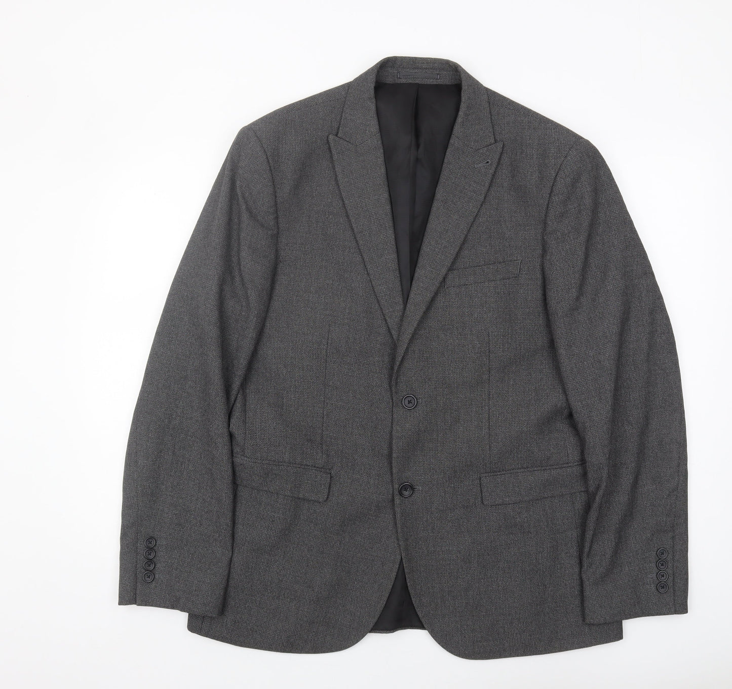 Mens UK Size 42 NEXT Regular Grey Suit Jacket