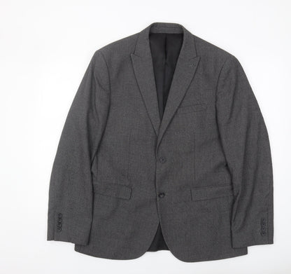 Mens UK Size 42 NEXT Regular Grey Suit Jacket