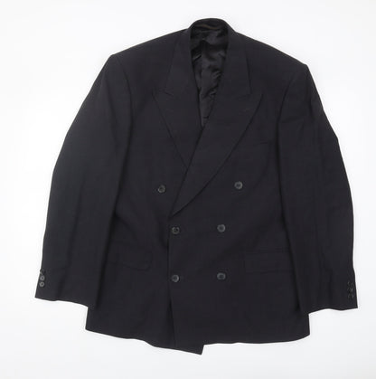 Mens UK Size 40 Marks and Spencer Regular Black Suit Jacket