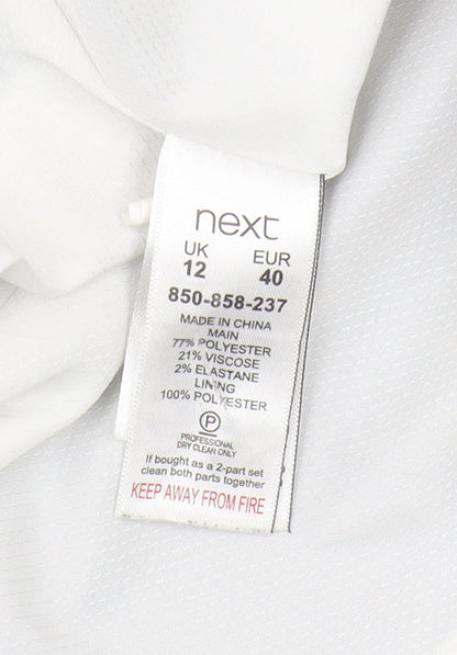 Next Women's Black Suit Jacket Size 12