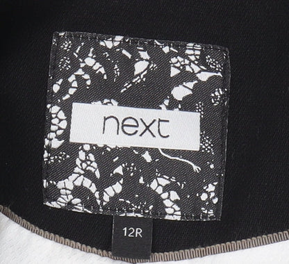 Next Women's Black Suit Jacket Size 12