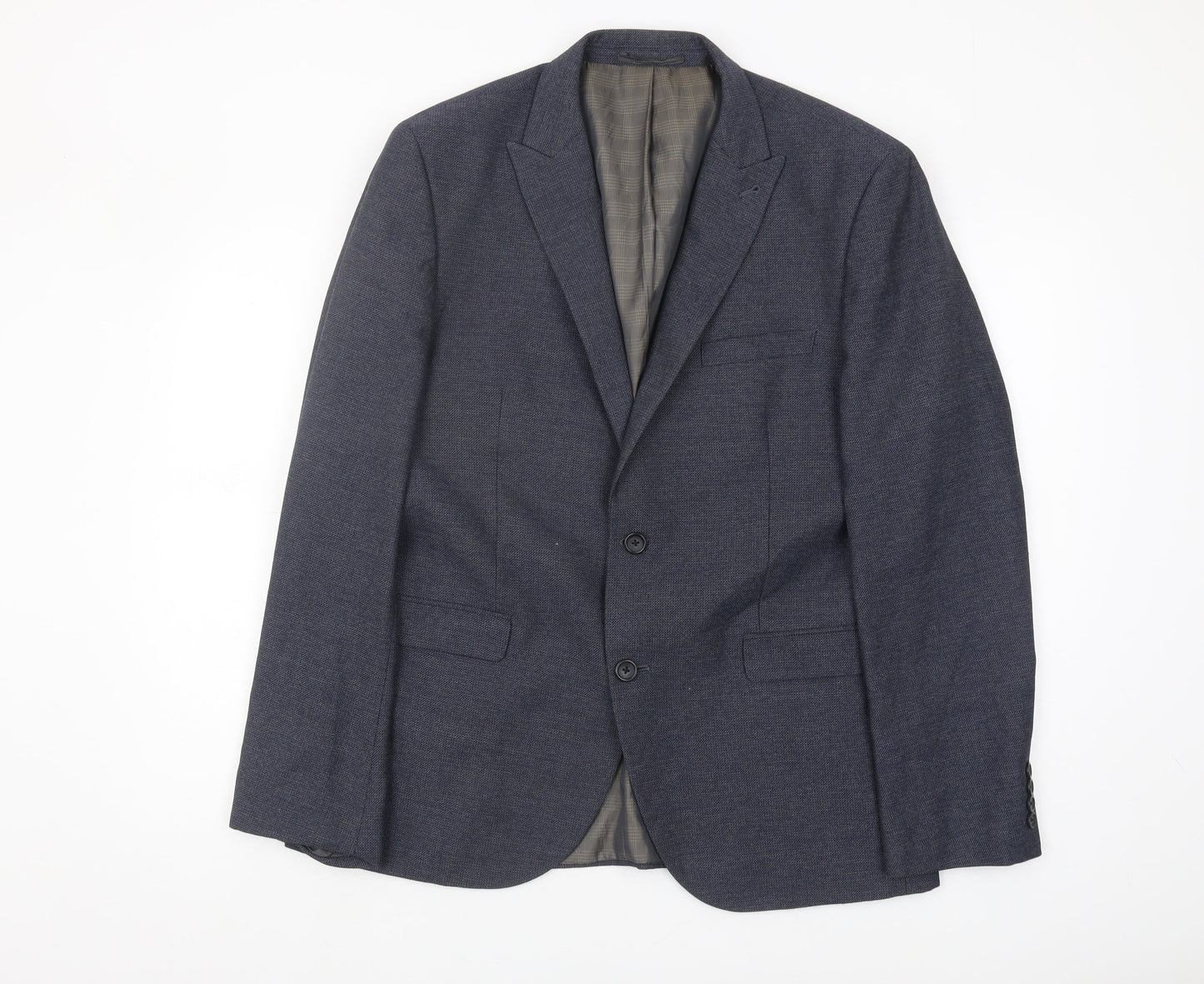 Mens UK Size 42 NEXT Regular Blue Suit Jacket