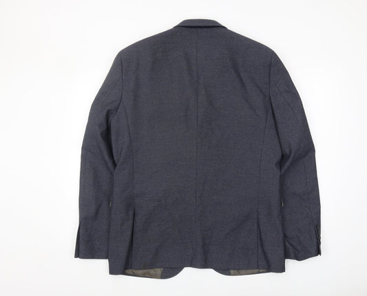 Mens UK Size 42 NEXT Regular Blue Suit Jacket