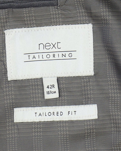 Mens UK Size 42 NEXT Regular Blue Suit Jacket