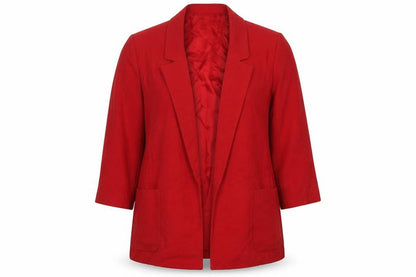 Womens UK Size 12 Zara Regular Red Blazer