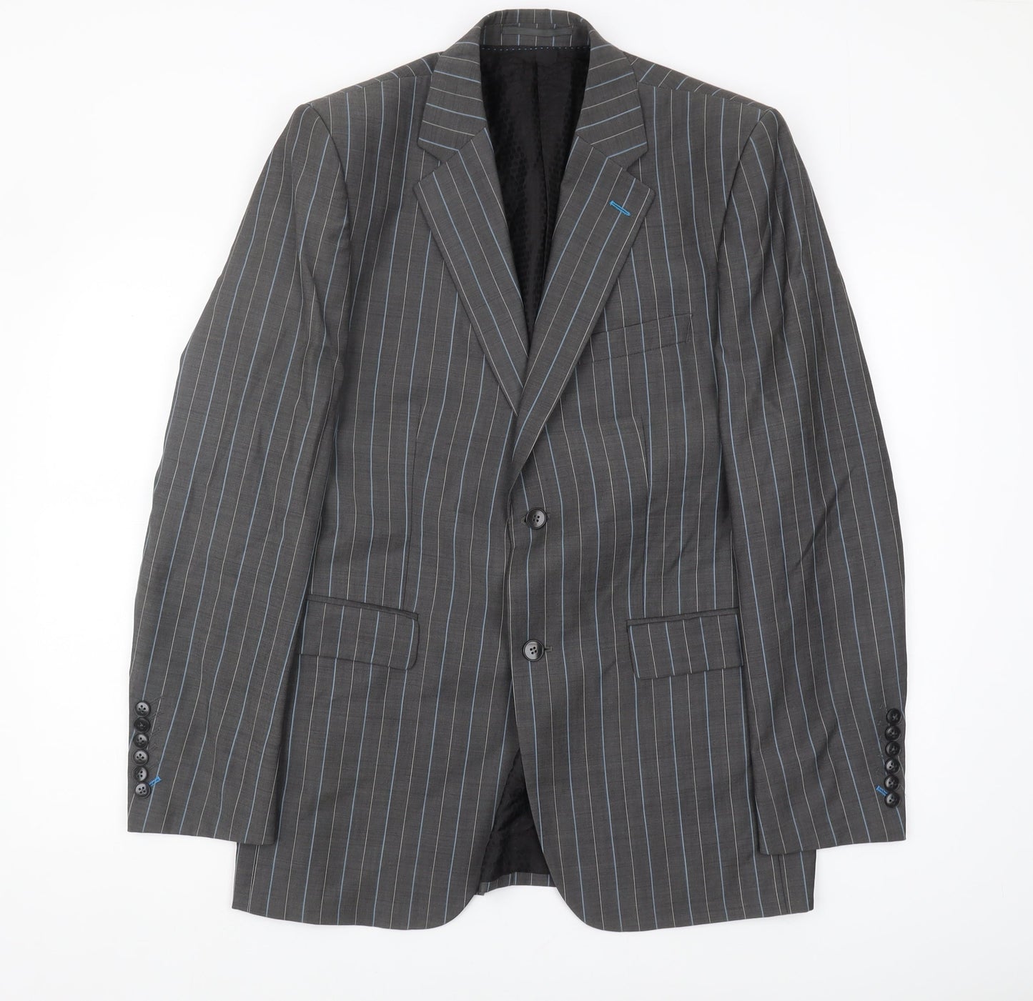 Mens UK Size 40 Gibson Regular Grey Suit Jacket