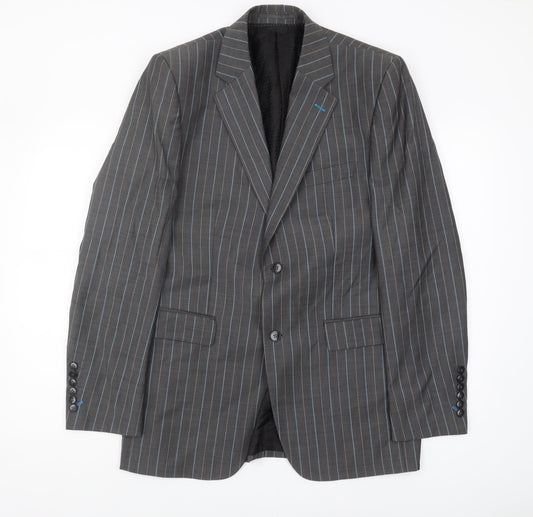 Mens UK Size 40 Gibson Regular Grey Suit Jacket