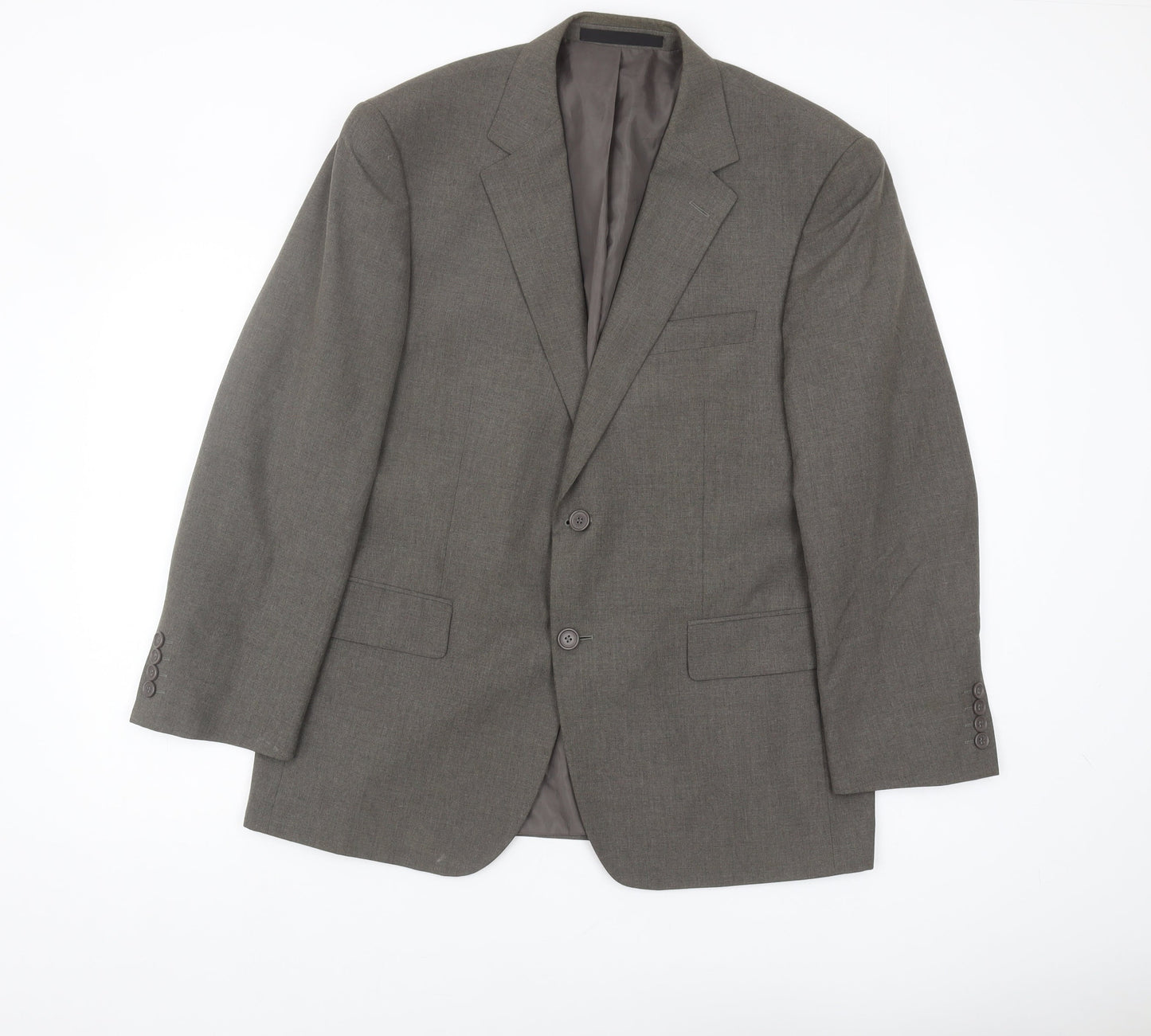 Mens UK Size 40 Marks and Spencer Regular Beige Suit Jacket