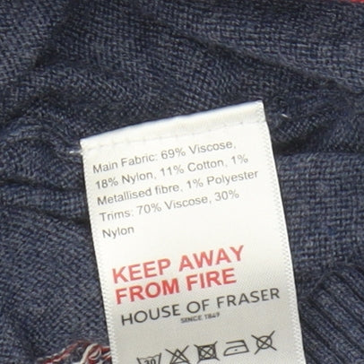 Womens UK Size XS Maison de Nimes Blue Pullover Jumper
