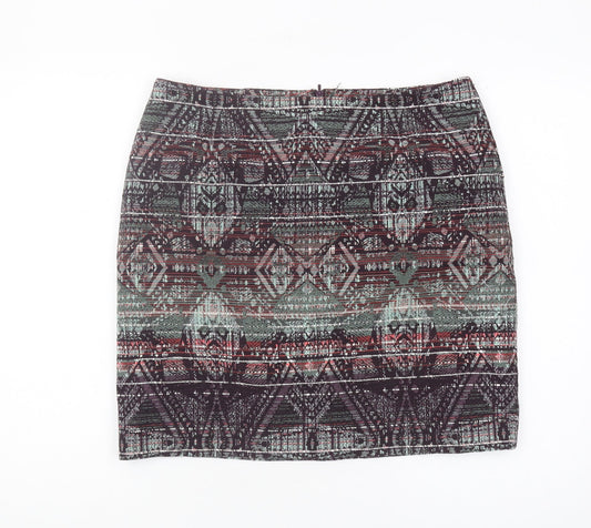 Monsoon Women's Geometric Pencil Skirt Size 14