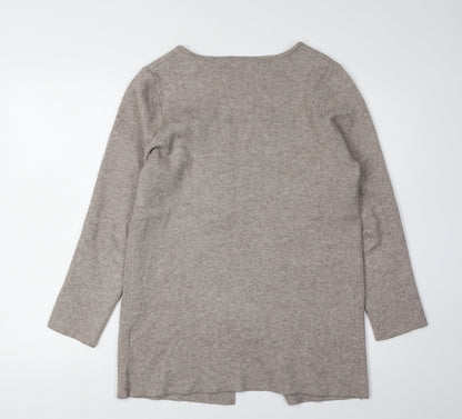 Womens UK Size 8 Sfera Beige Cardigan Jumper