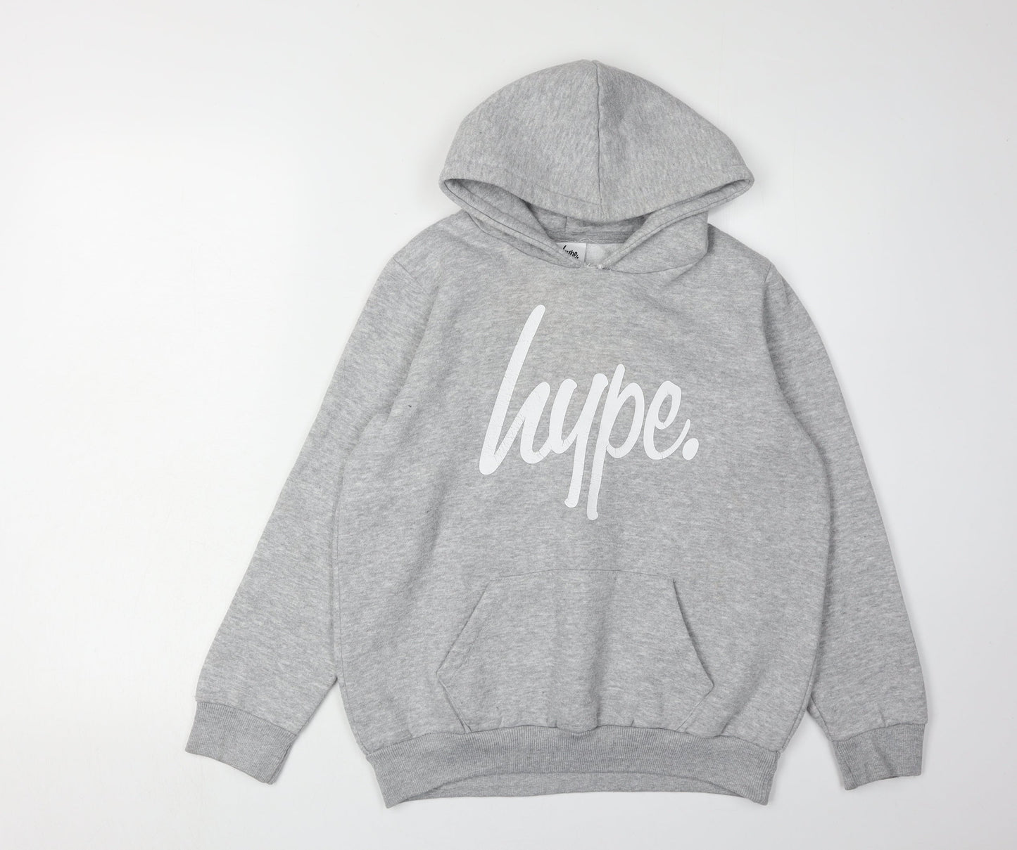 Hype Boys Grey Hoodie - 11-12 Years, Pullover Style