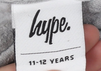 Hype Boys Grey Hoodie - 11-12 Years, Pullover Style