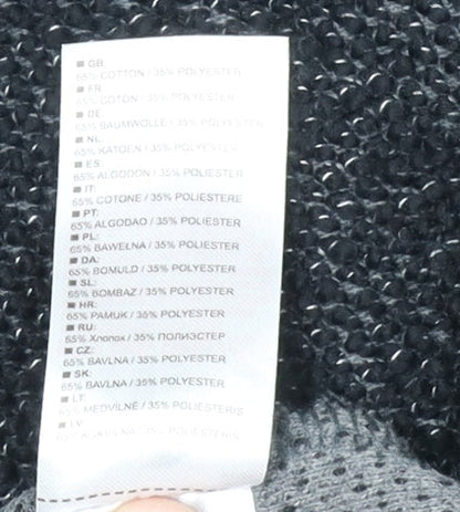 Trespass Men's Black Pullover Sweatshirt, L, Hooded Knit