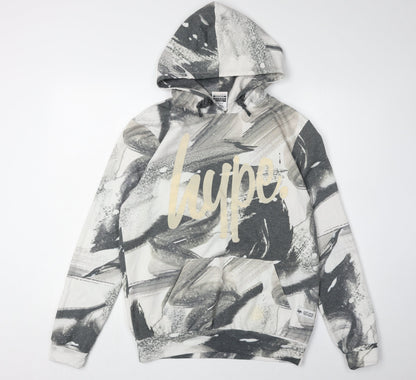 Mens UK Size S Hype Multicoloured Pullover Hoodie