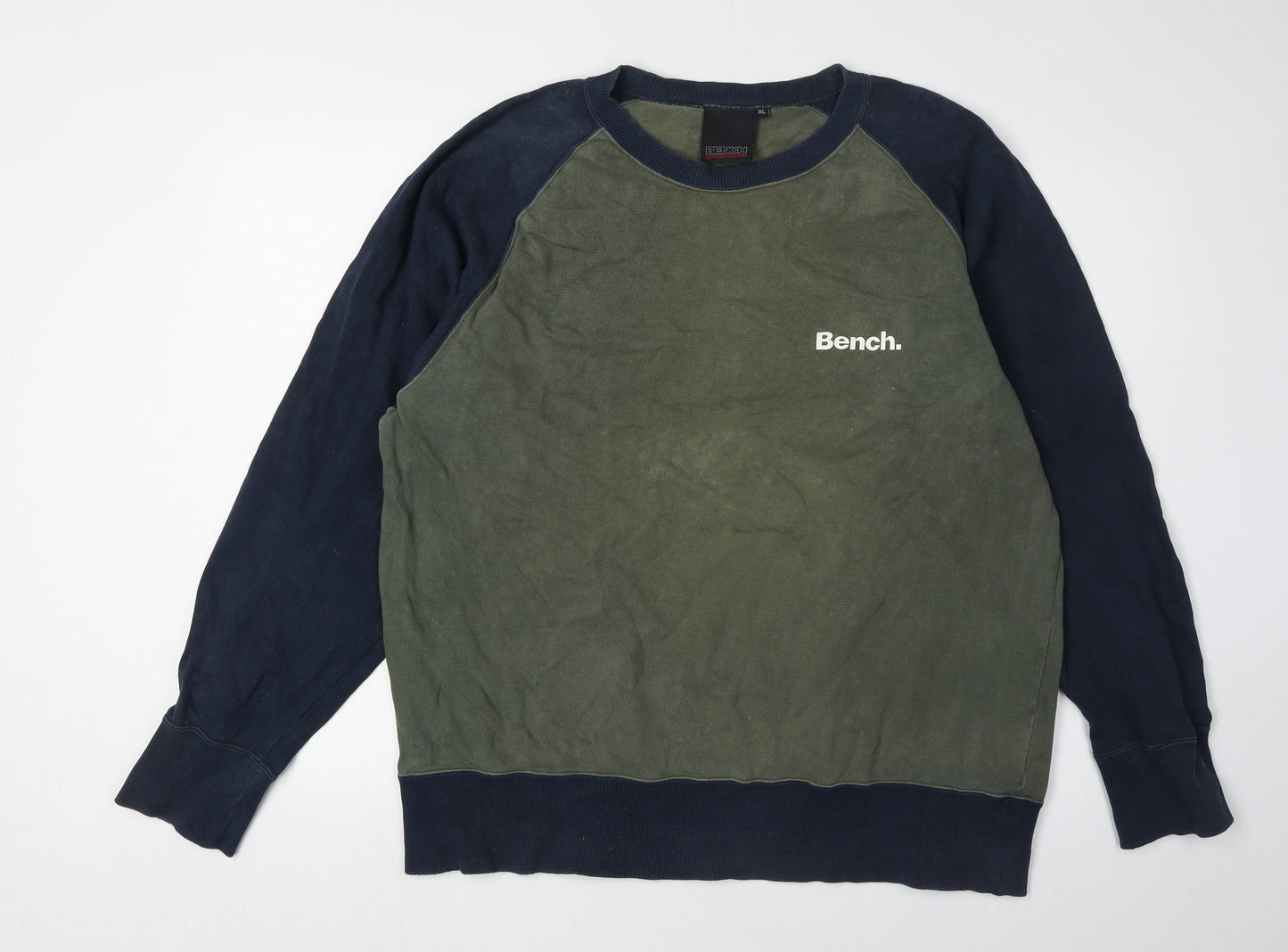 Mens UK Size XL Bench Multicoloured Pullover Sweatshirt