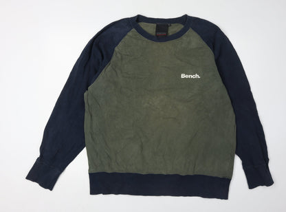 Mens UK Size XL Bench Multicoloured Pullover Sweatshirt