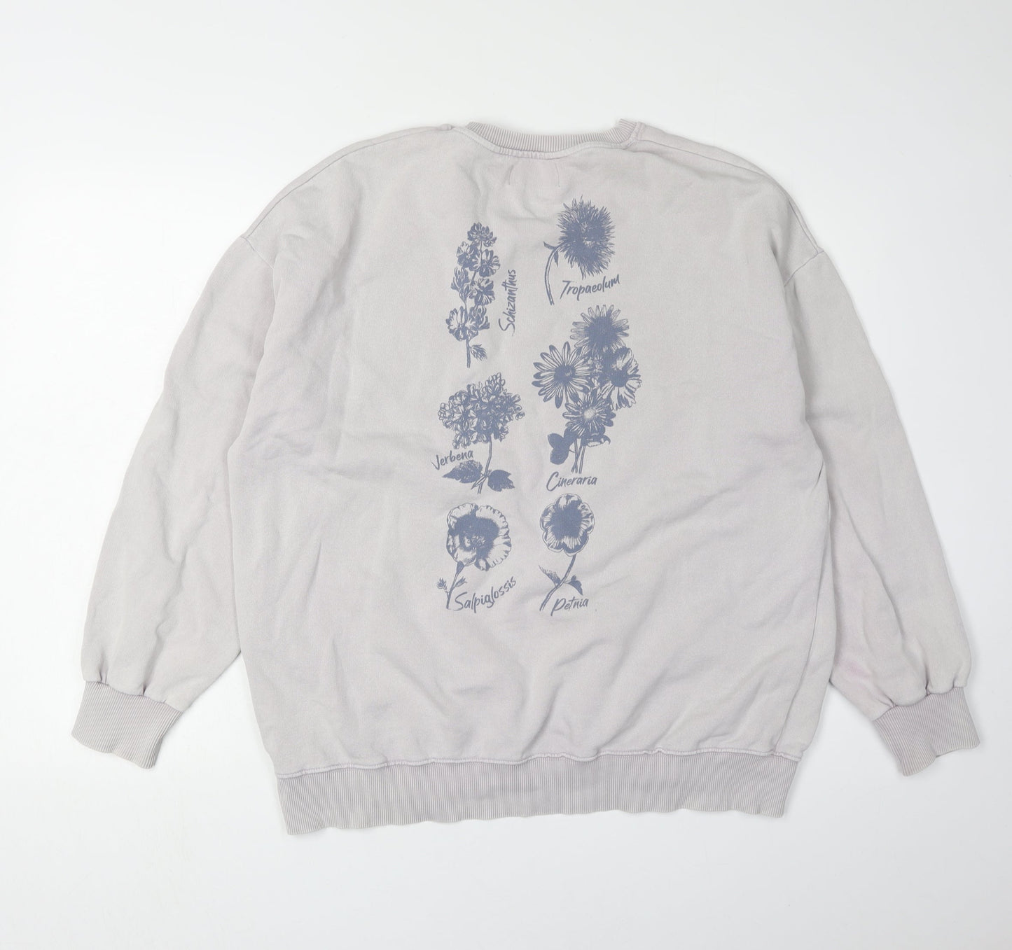 Mens UK Size M Pull & Bear Grey  Sweatshirt