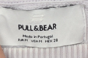 Mens UK Size M Pull & Bear Grey  Sweatshirt