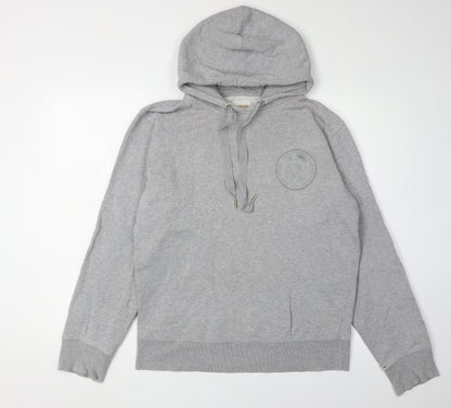 Mens UK Size M Diesel Grey Pullover Hoodie