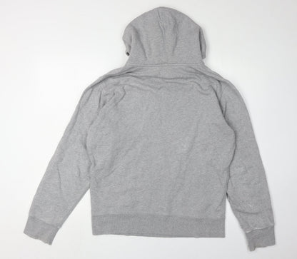 Mens UK Size M Diesel Grey Pullover Hoodie