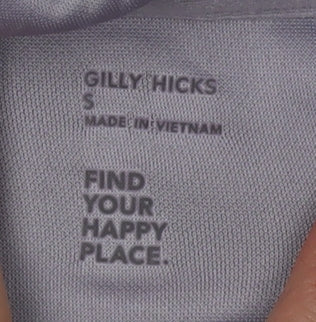 Womens UK Size S Gilly Hicks Grey Full Zip Hoodie