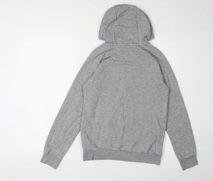 Next Boys Grey Full Zip Hoodie - Size 12 Years, Hooded Casual