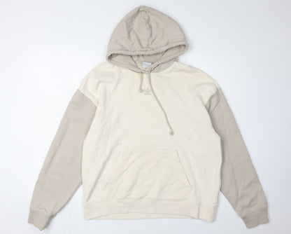 Adidas Women's Beige Hoodie Size 14 Pullover