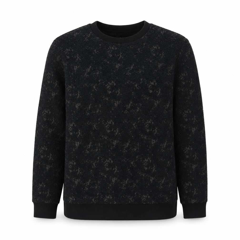 Mens UK Size S Topman Black Pullover Sweatshirt