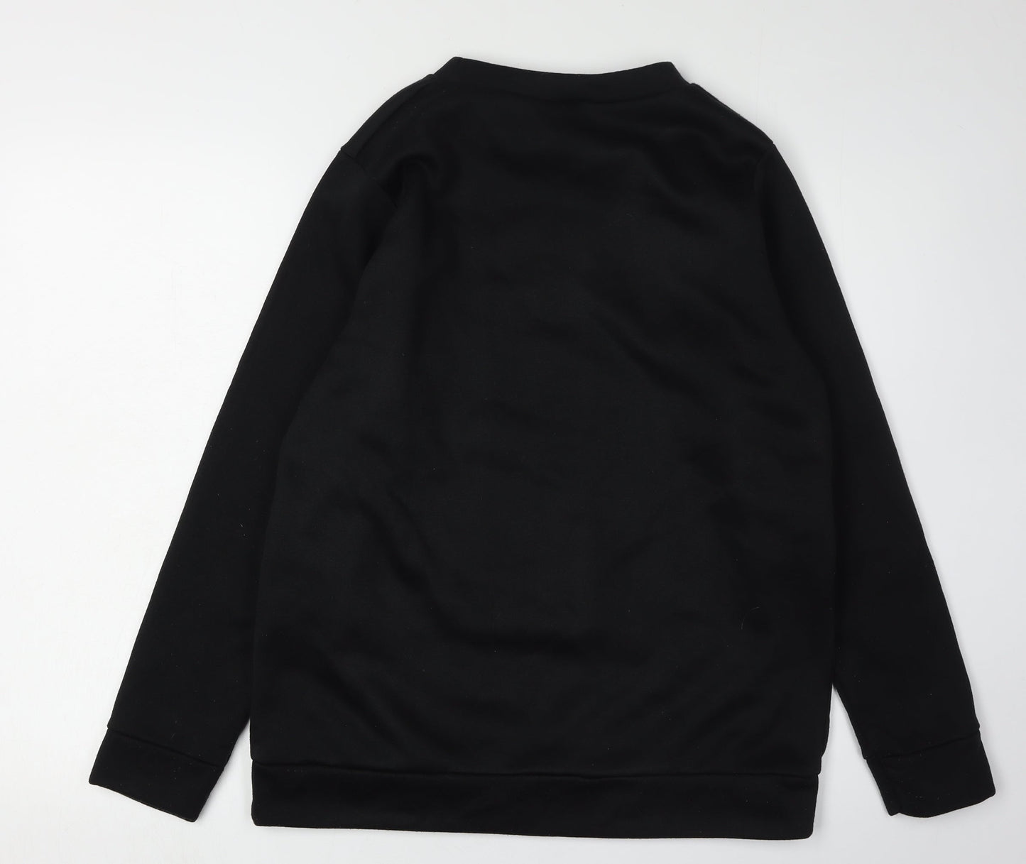 Womens UK Size 10/12 Disney Black Pullover Sweatshirt