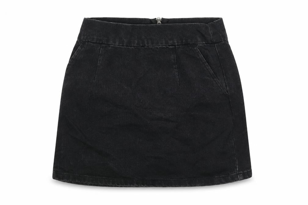 Womens UK Size 8 Topshop Straight & Pencil Denim Skirt