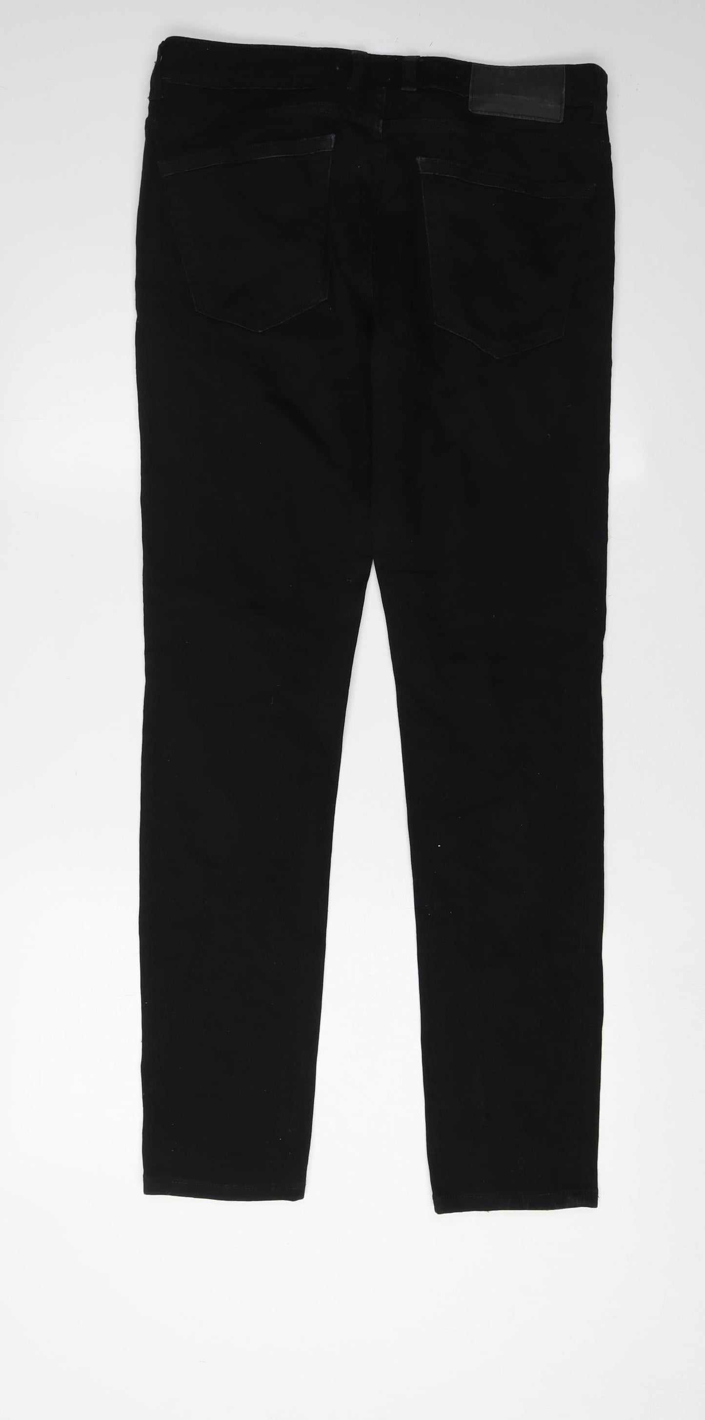 Burton Menswear Super Skinny Black Jeans, Mens 32