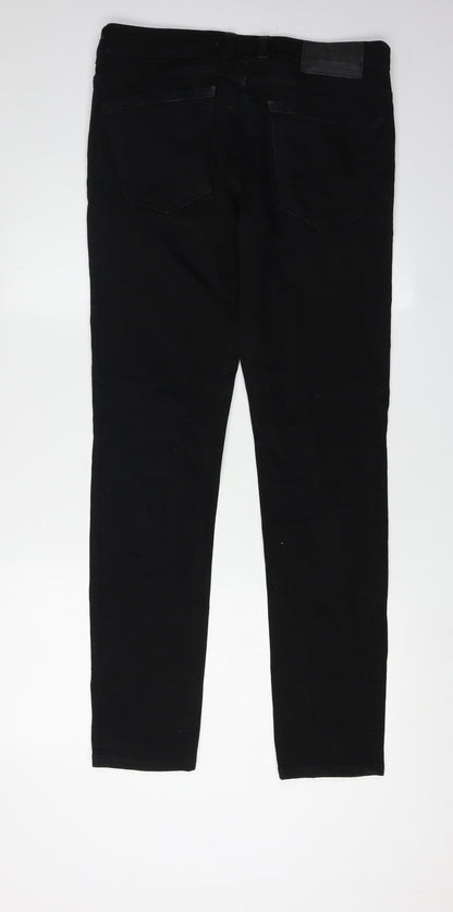 Burton Menswear Super Skinny Black Jeans, Mens 32
