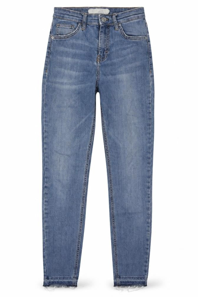 Womens UK Size 8 Topshop Slim Fit Skinny Blue Jeans