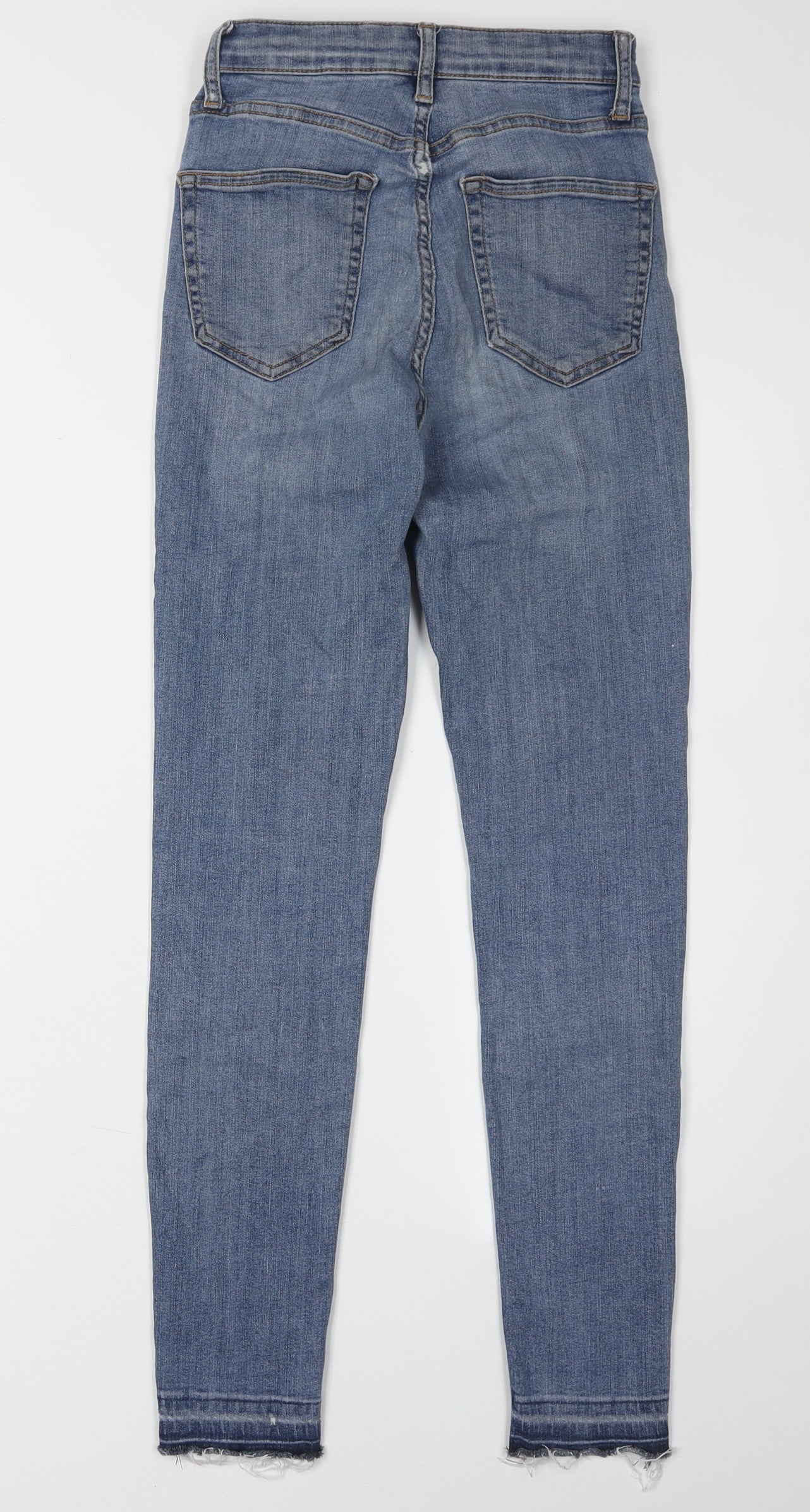 Topshop Women's Blue Skinny Jeans Size 8