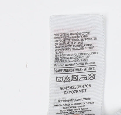 Topshop Women's Blue Skinny Jeans Size 8