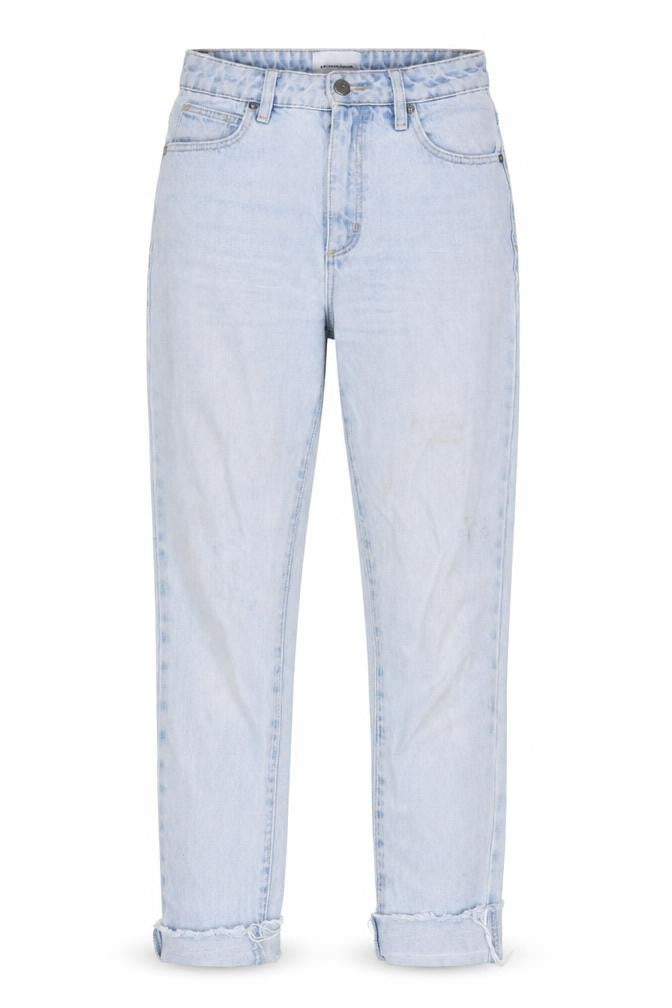 Abrand Women's Slim High-Rise Blue Jeans - Size 6