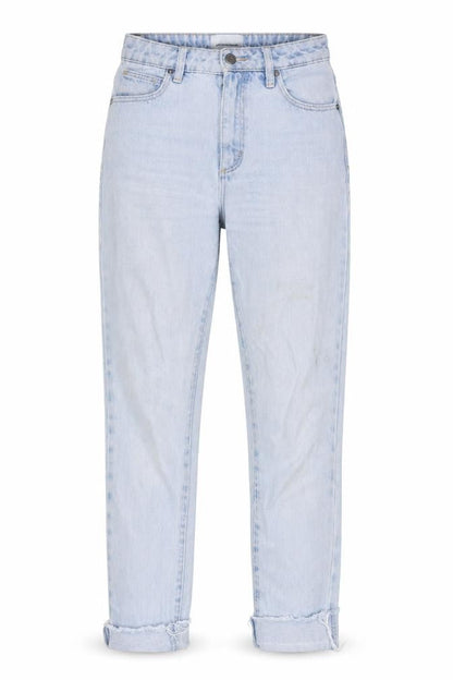 Abrand Women's Slim High-Rise Blue Jeans - Size 6