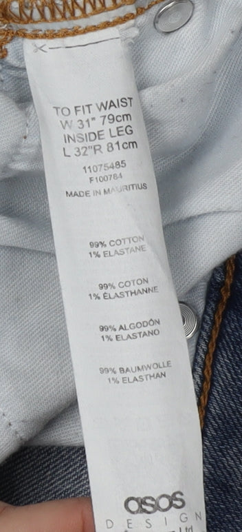 ASOS Design Men's Blue Skinny Jeans