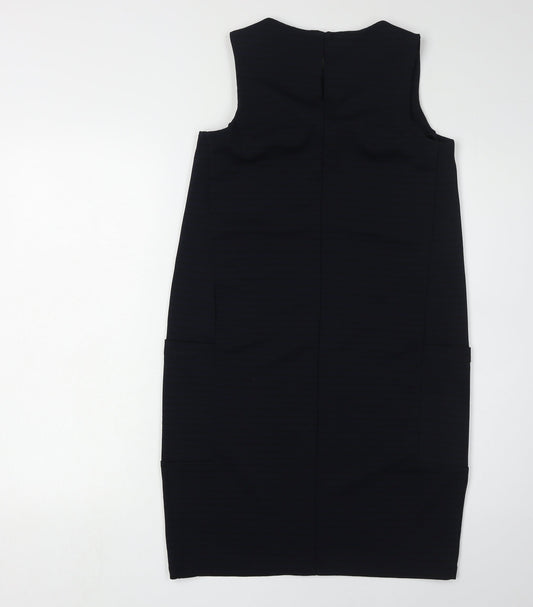 Dorothy Perkins Women's Black Sleeveless Dress, Size 8