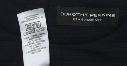 Dorothy Perkins Women's Black Sleeveless Dress, Size 8