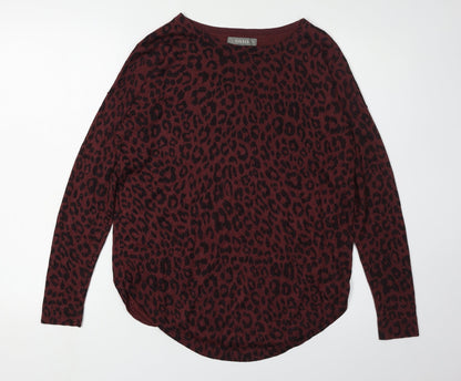 Womens UK Size M Oasis Multicoloured Pullover Jumper