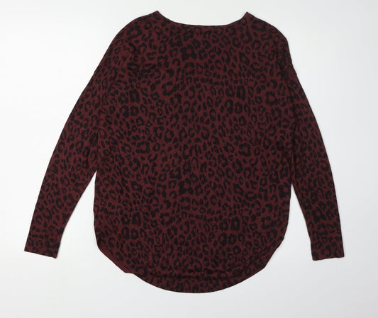Womens UK Size M Oasis Multicoloured Pullover Jumper