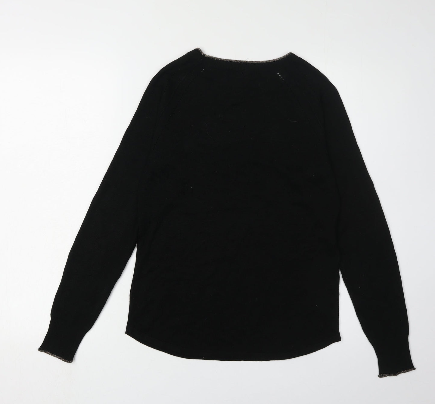 Womens UK Size 6 NEXT Black Pullover Jumper