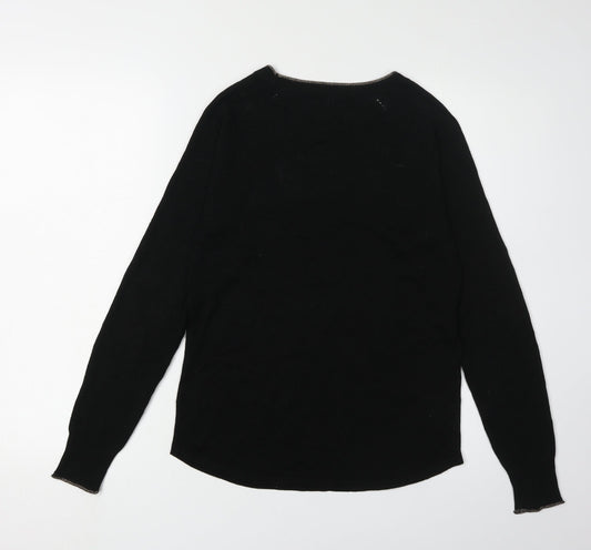 Womens UK Size 6 NEXT Black Pullover Jumper