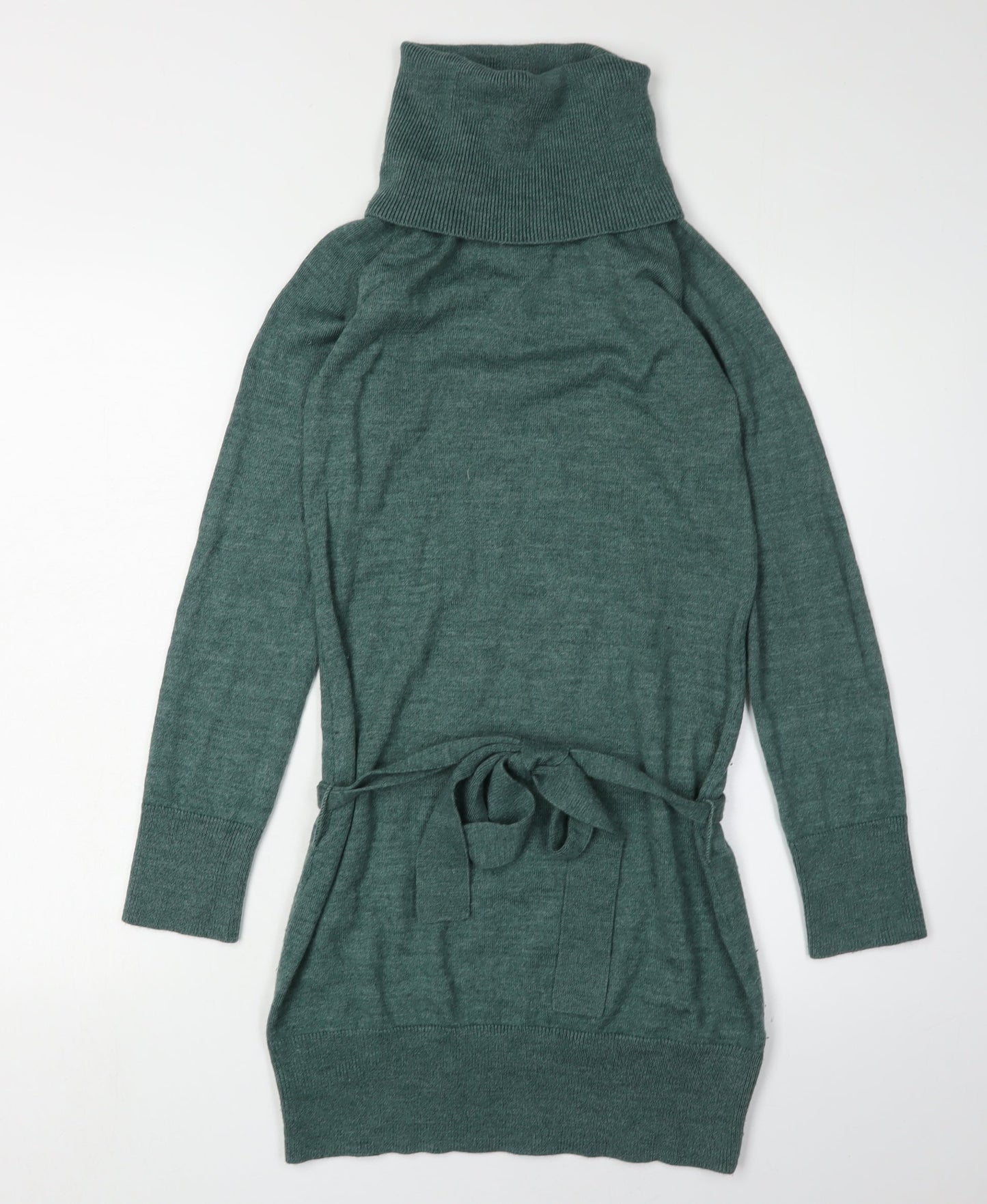 French Connection Green Jumper Dress - Women's S